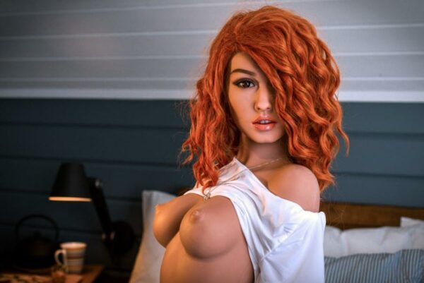 Auburn-158cm (5ft2') Red Head Sex Doll - Ready to Ship in US-VSDoll Realistic Sex Doll